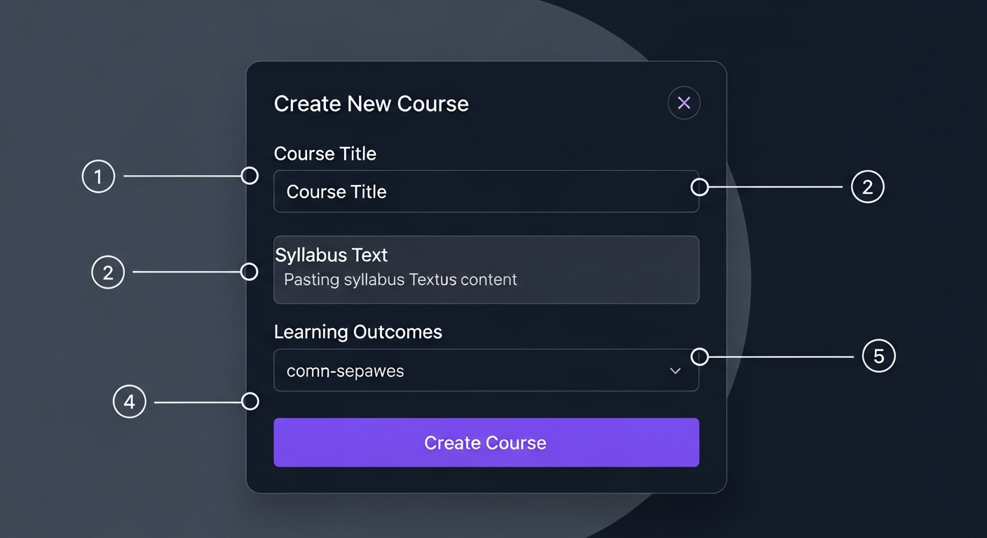 Create Course