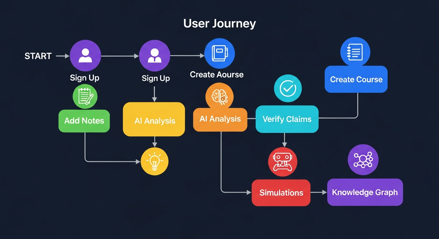 User Journey Flowchart